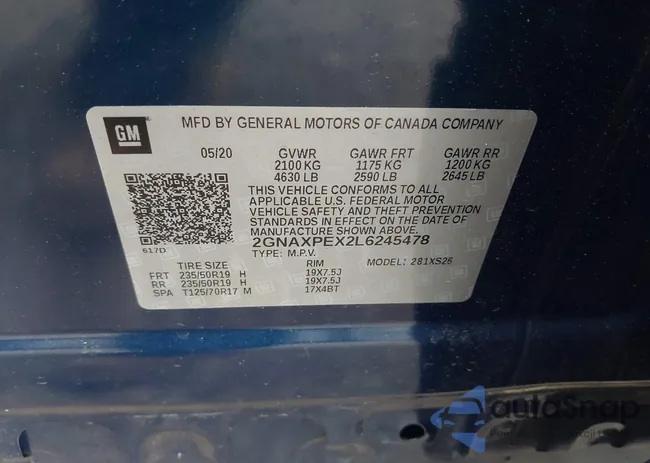 2GNAXPEX2L6245478: 42120665