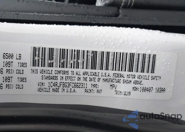 1C4RJFBG3FC662311: 42120974