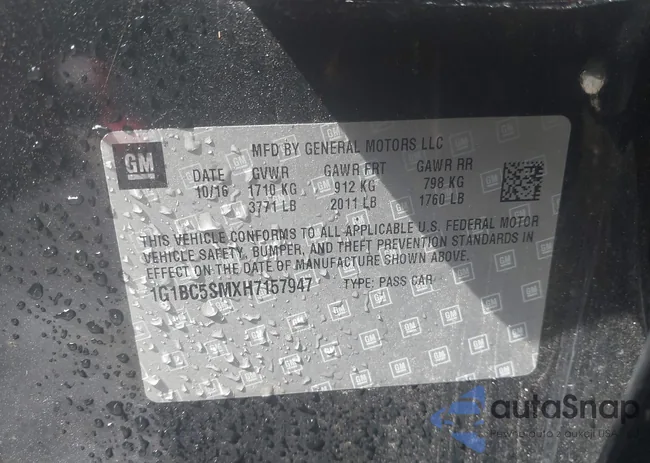 1G1BC5SMXH7157947: 42122577