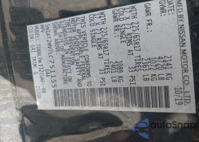 5N1AT2MV7LC751155: 42122765