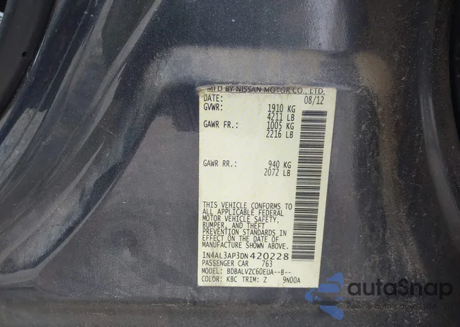 1N4AL3AP3DN420228: 42123074