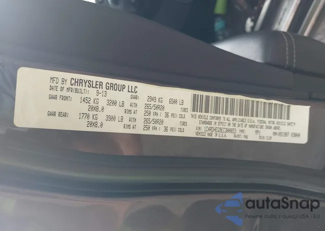 1C4RDHEG9EC300853: 42122435