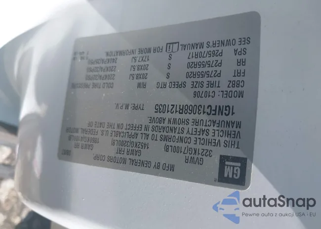 1GNFC13068R121035: 42123735