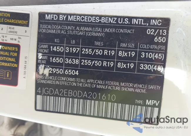 4JGDA2EB0DA201610: 42123259