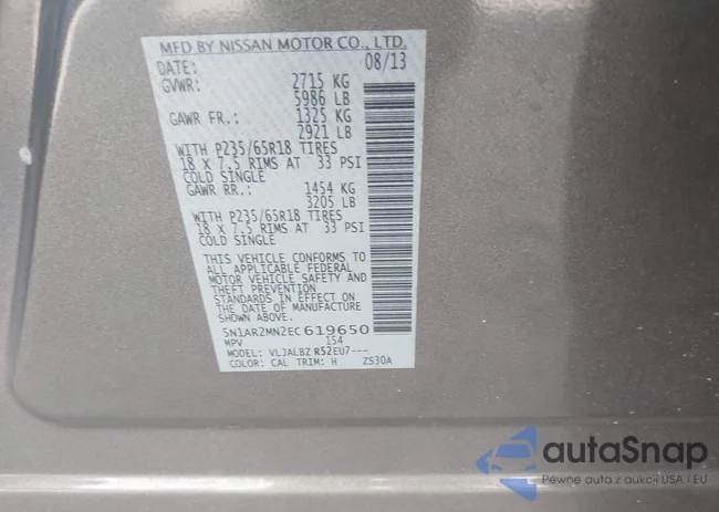 5N1AR2MN2EC619650: 42124708