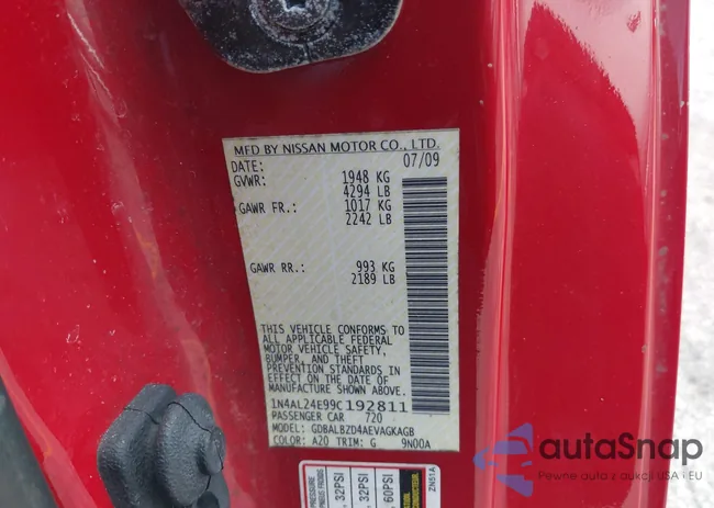 1N4AL24E99C192811: 42124249