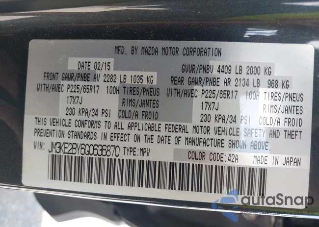 JM3KE2BY6G0636870: 42124258