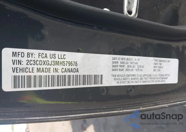 2C3CDXGJ3MH579676: 42124262