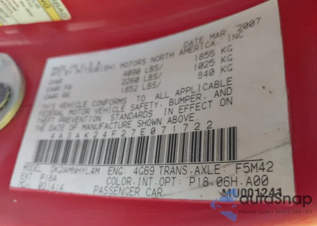 4A3AK24F27E071722: 42124370