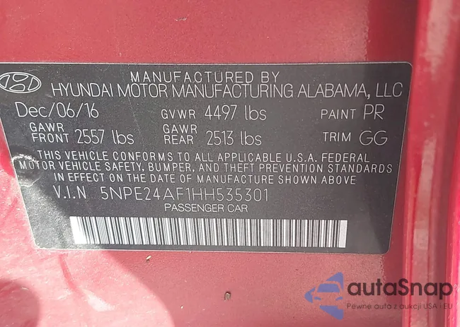 5NPE24AF1HH535301: 42125863