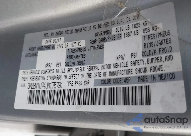 3MZBN1U74JM175791: 42125172