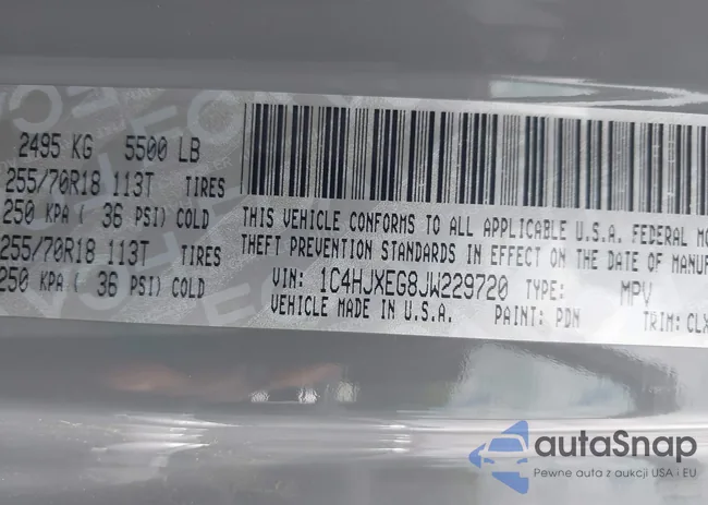 1C4HJXEG8JW229720: 42126736