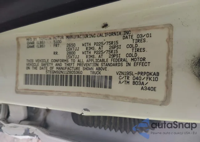 5TEGN92N11Z805360: 42128006