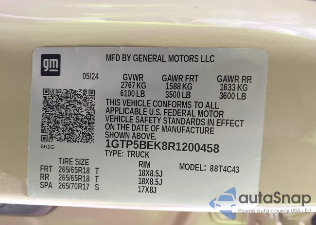 1GTP5BEK8R1200458: 42128038