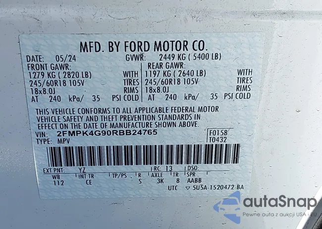 2FMPK4G90RBB24765: 42128096