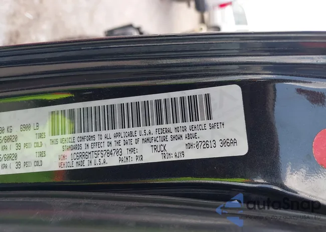 1C6RR6MT5FS784703: 42129086