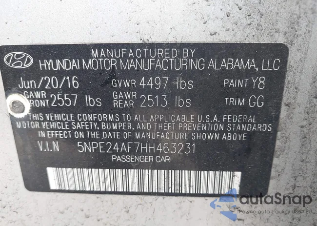 5NPE24AF7HH463231: 42128248