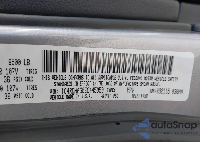 1C4RDHAG0EC445950: 42128264