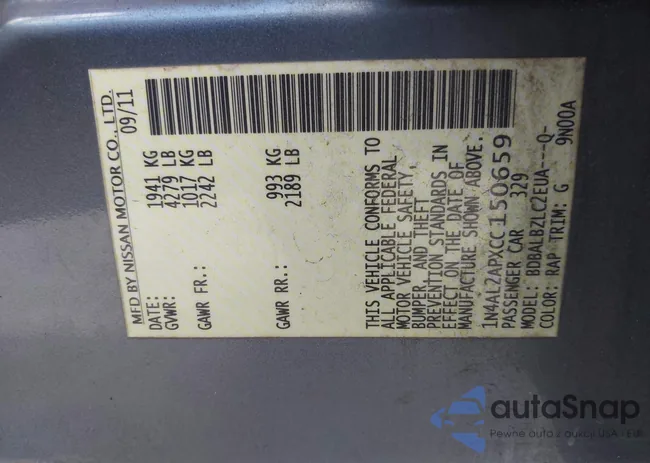 1N4AL2APXCC150659: 42128532