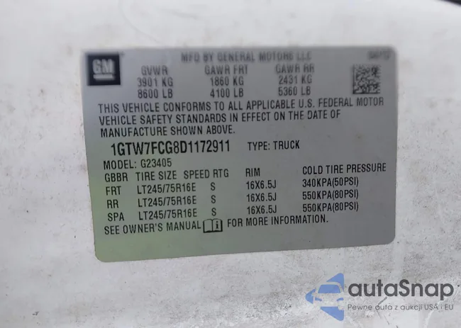 1GTW7FCG8D1172911: 42129651