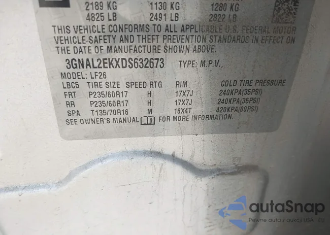 3GNAL2EKXDS632673: 42129294