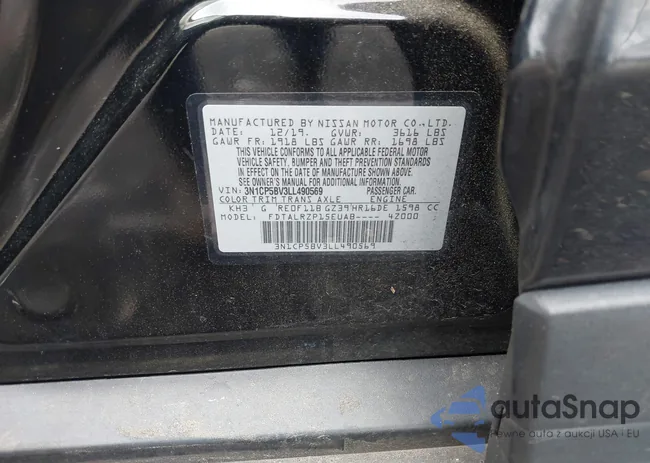 3N1CP5BV3LL490569: 42129325