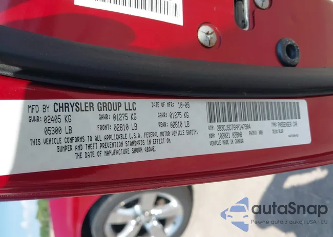 2B3CJ5DT6AH147904: 42129331