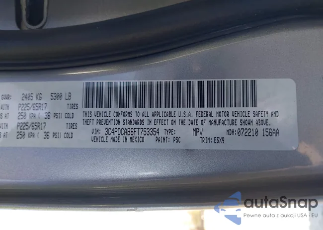 3C4PDCAB6FT753354: 42131689