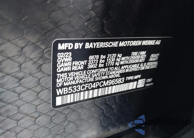 WB533CF04PCM96583: 42131982