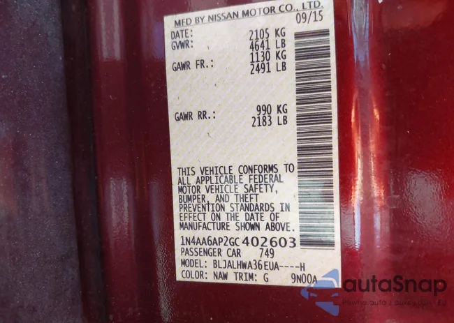 1N4AA6AP2GC402603: 42132544