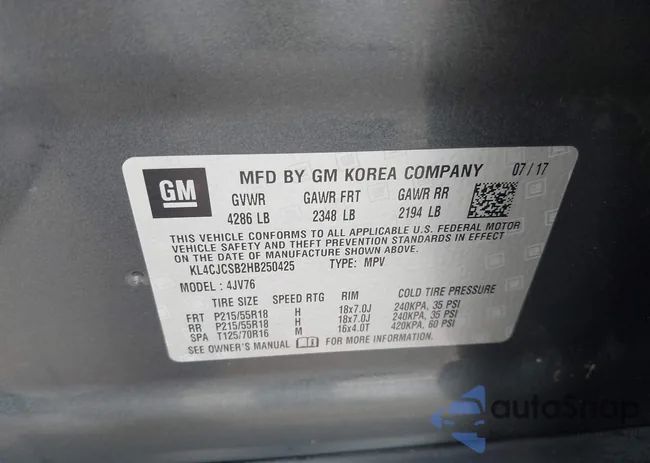 KL4CJCSB2HB250425: 42132829