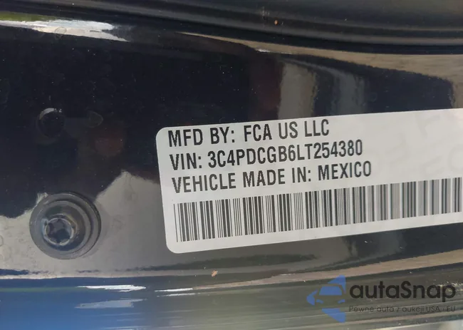 3C4PDCGB6LT254380: 42133578