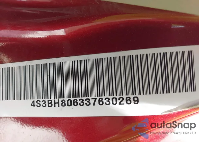 4S3BH806337630269: 42133999