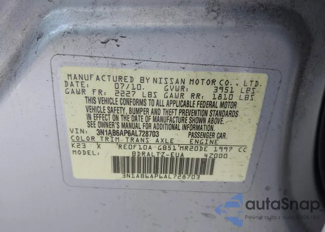 3N1AB6AP6AL728703: 42134551