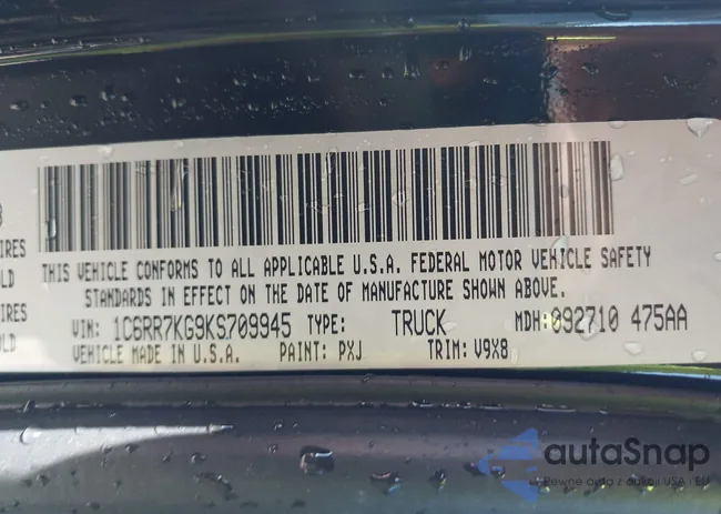 1C6RR7KG9KS709945: 42134420