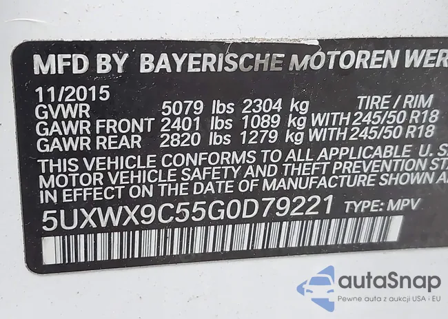 5UXWX9C55G0D79221: 42135726