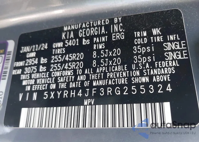 5XYRH4JF3RG255324: 42135506