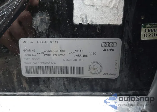 WAUR2AFD5DN006805: 42137798