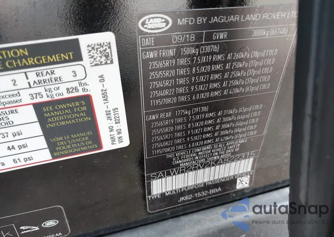 SALWR2RV2KA822315: 42138032