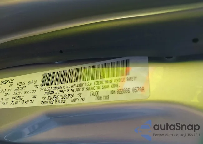 3C6JR6AP1DG543584: 42137202