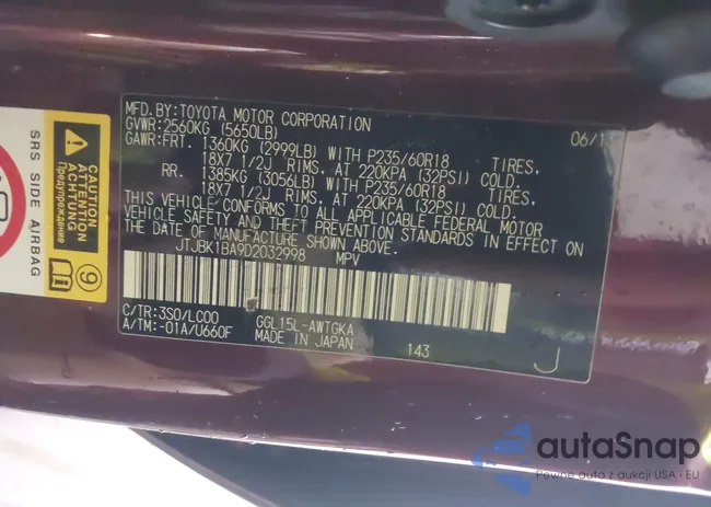 JTJBK1BA9D2032998: 42137366