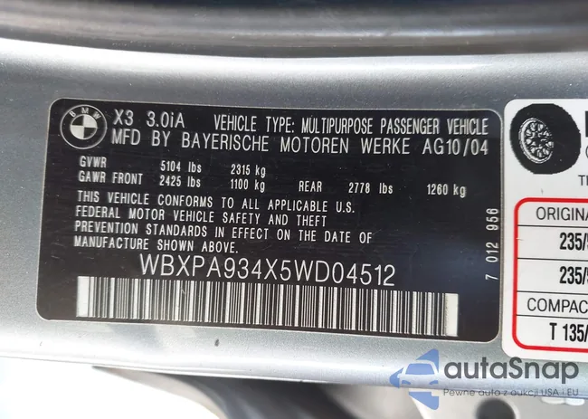 WBXPA934X5WD04512: 42138621