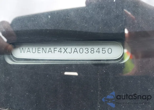 WAUENAF4XJA038450: 42138811