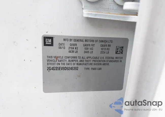 2G4GS5EV8D9246392: 42138189