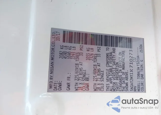 5N1AT2MT1JC710273: 42138461