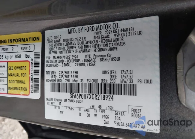 3FA6P0H7XGR218924: 42139672