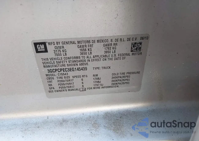 3GCPCPEC3EG145439: 42139805