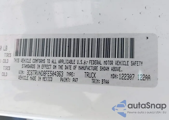 3C6TRVND8FE504363: 42139840