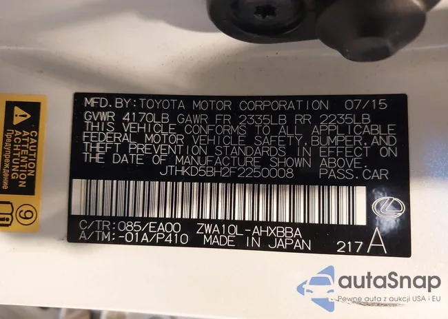 JTHKD5BH2F2250008: 42139905