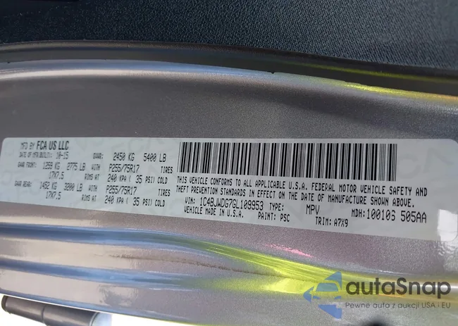 1C4BJWDG7GL109953: 42140111